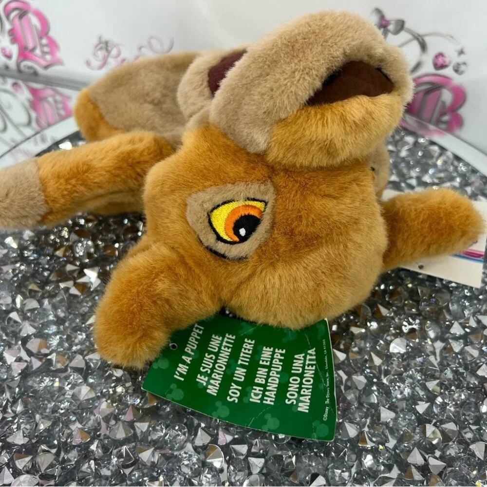 Disney lion king puppet hand brand new with tags Lion Plush Hand Puppet